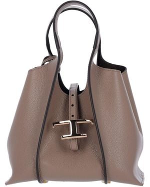 Tod's "T-Timeless" Mini Bag - Brown