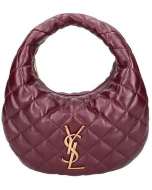 Saint Laurent Hobo Bag "Icarino" - Purple