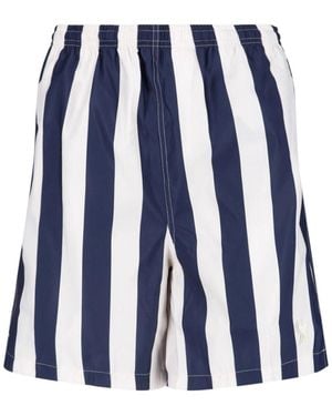 Ami Paris Swim Shorts - Blue