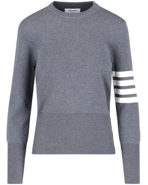 Thom Browne Maglione "4-Bar" - Blu