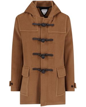 Bottega Veneta Wool Montgomery - Brown