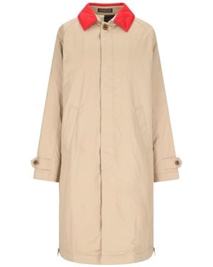 Undercover X Fragment Design Trench In Cotone - Neutro