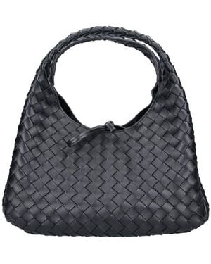 Bottega Veneta Medium Handbag "Campana" - Black