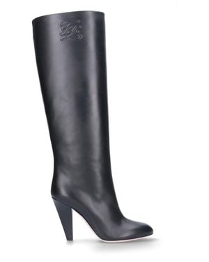 Fendi "Karligraphy" Boots - Black