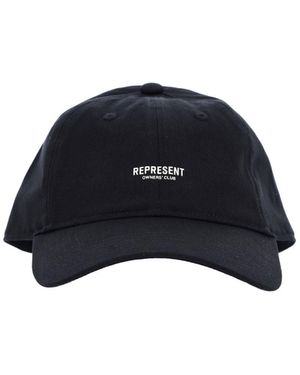 Represent Cotton Baseball Cap - Blue