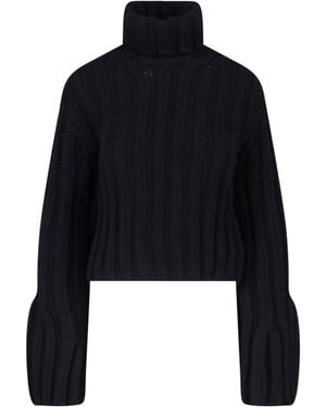 KHAITE Maglione In Cashmere "Kelly" - Nero