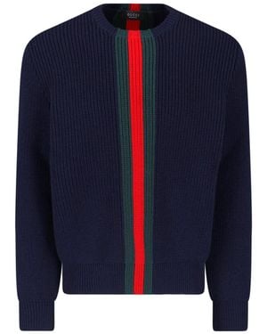 Gucci Jumper “Web” - Blue