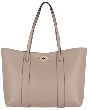 Mulberry 'Bayswater' Tote Bag - Natural