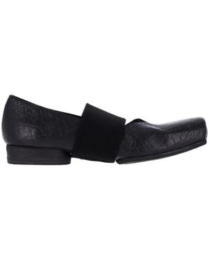 Uma Wang Leather Ballerinas - Black