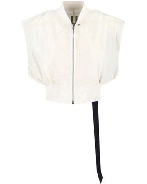 Rick Owens Bomber Jacket "Babel Tatlin" - Natural