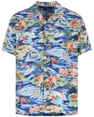 Polo Ralph Lauren Surf Club' Shirt - Blue