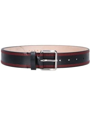 Marni Cintura In Pelle - Nero