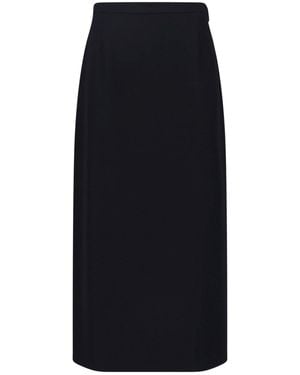The Row Midi Skirt "Edric" - Black