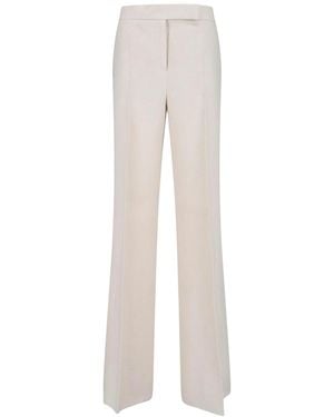 Max Mara Linen Trousers - White