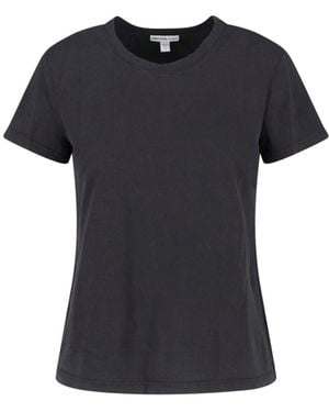 James Perse T-Shirts And Polos Cotton - Black