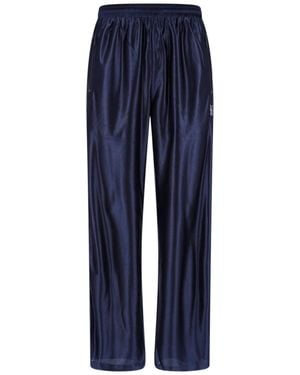 Needles Satin Joggers - Blue