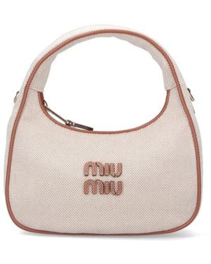 Miu Miu Mini Hobo Bag "Wander" - Pink
