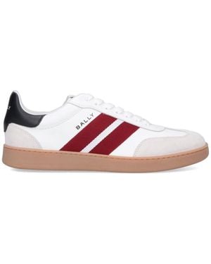 Bally Retro Crest" Sneakers - Pink