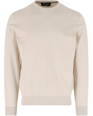 Loro Piana Jumper "Ice Wish" - White