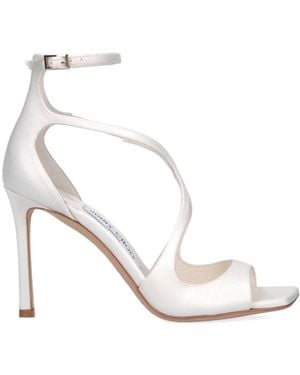 Jimmy Choo Azia 95 Sandals - White