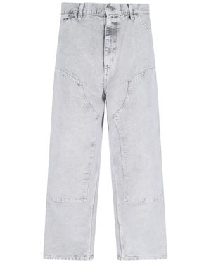 Carhartt 'Double Knee' Carpenter Pants - Gray