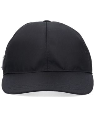 Prada Logo Baseball Hat - Blue
