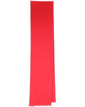 Destin Silk Scarf - Red