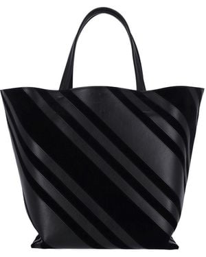 Phoebe Philo 'Basket Cabas' Tote Bag - Black