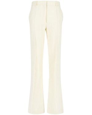 Sportmax Flared Trousers "Spiacere" - White