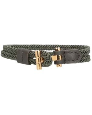 Tom Ford Bracciale "T-Wrap" - Bianco