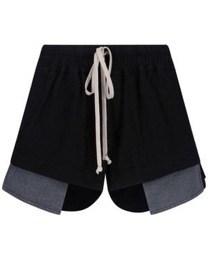 Rick Owens 'Fog Boxers' Shorts - Black