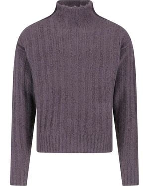Rick Owens Cashmere Jumper - Purple