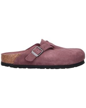 Birkenstock Mules "Boston" - Purple