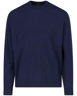 ZEGNA Cashmere Jumper - Blue
