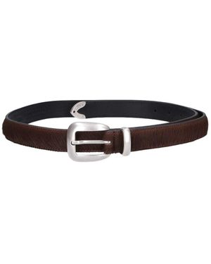 MOLEBO Horsehair Belt - Black