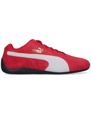 PUMA Leather Bright Sneakers - Red