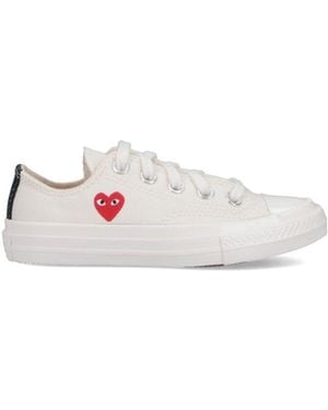 COMME DES GARÇONS PLAY Trainers Cotton - Pink