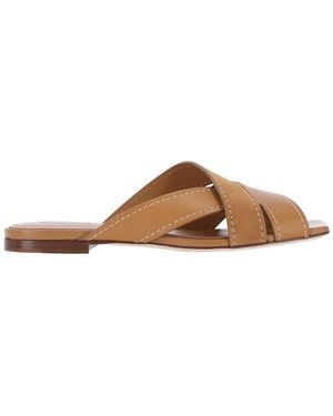 Tod's Tods Sandals Outer: Calf Leather - White