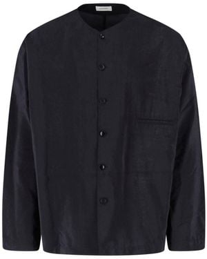 Lemaire Silk Blend Shirt - Blue