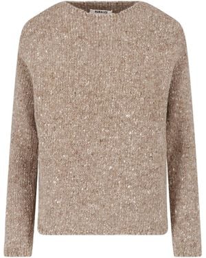 AURALEE Wool Jumper - Natural