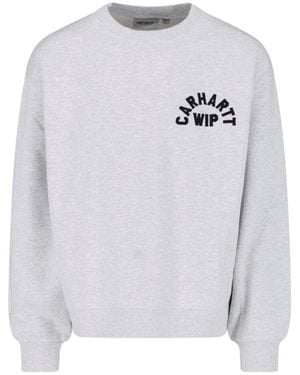 Carhartt Sweatshirt "Arch Script" - White