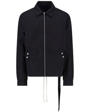 Rick Owens Zip Jacket - Blue