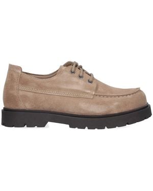 Birkenstock Flat Shoes Leather - Brown