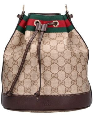Gucci Borsa Secchiello Mini "Venice" - Neutro
