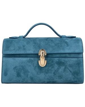 SAVETTE Clutch “Symmetry” - Blue
