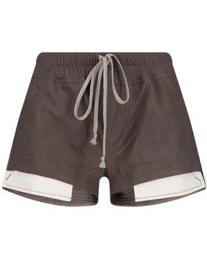 Rick Owens Shorts “Fog” - Brown