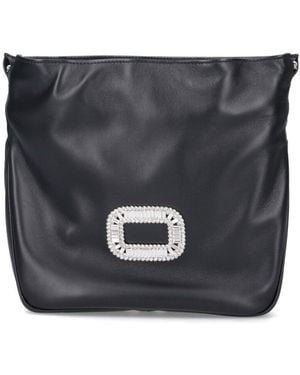 Roger Vivier Mini Bag "Pilgrim" - Black