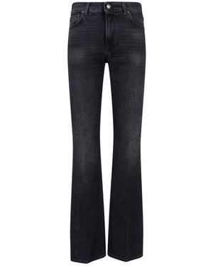 Haikure 'Flora' Bootcut Jeans - Blue