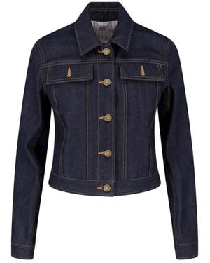 Thom Browne Denim Jacket - Blue