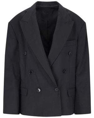 Isabel Marant Double-Breasted Blazer - Blue